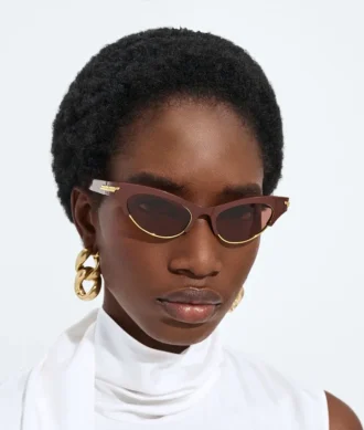 Angle Cat Eye Sunglasses