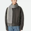 Bi-Color Cashmere Scarf