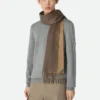 Bi-Color Cashmere Scarf
