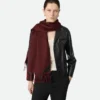 Bi-Color Cashmere Scarf