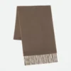 Bi-Color Cashmere Scarf