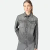 Black Denim Shirt