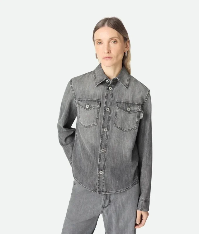 Black Denim Shirt