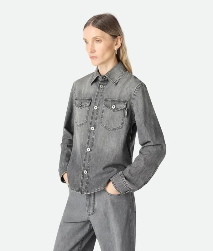 Black Denim Shirt