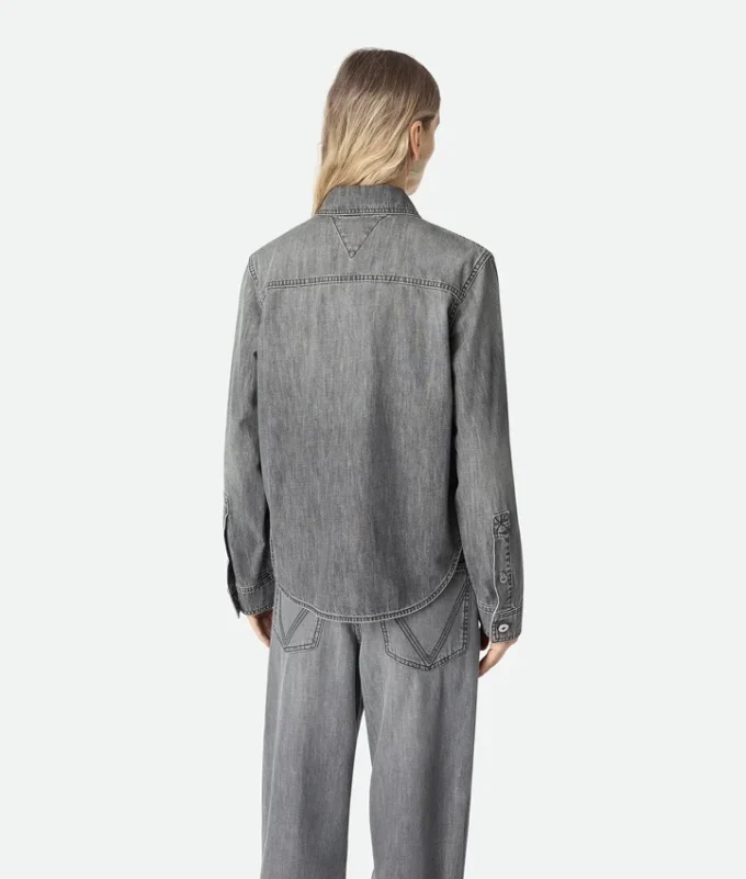 Black Denim Shirt