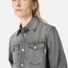Black Denim Shirt