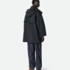 Bonded Tech Wool Hooded Parka