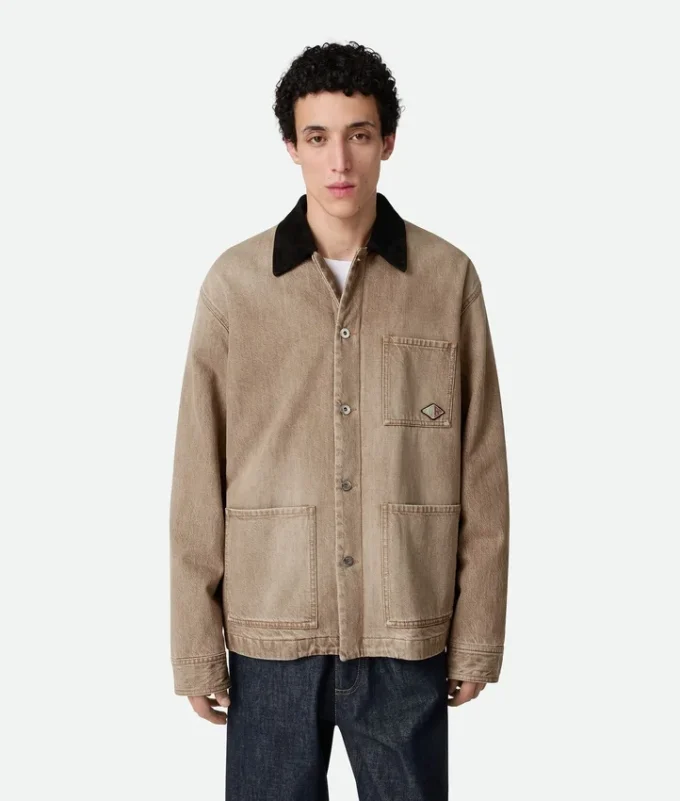 Brown Denim Jacket
