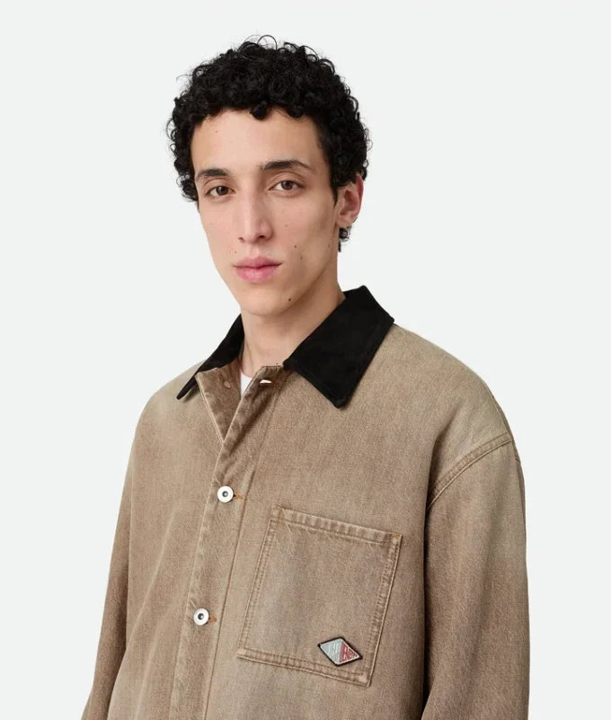 Brown Denim Jacket