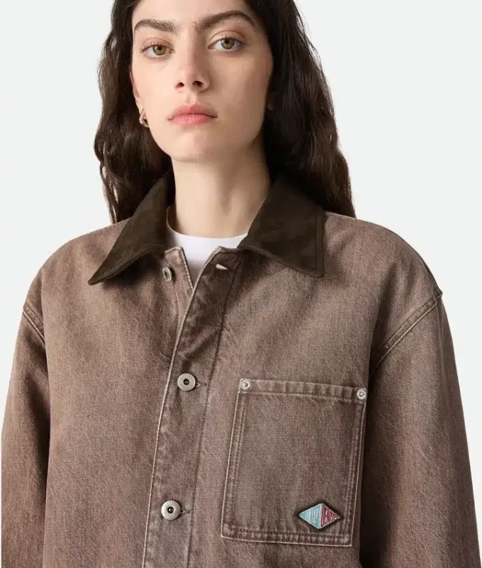 Brown Denim Jacket