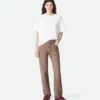 Brown Straight Jeans