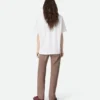 Brown Straight Jeans