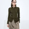 Cashmere and Silk Rib Shirt
