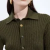 Cashmere and Silk Rib Shirt