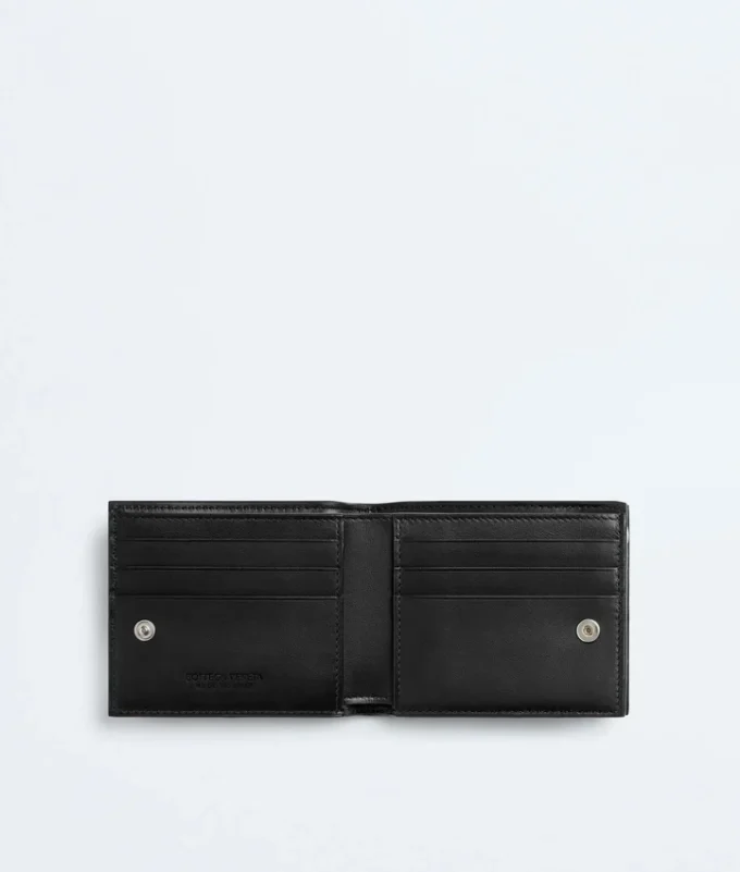 Cassette Small Bi-Fold Wallet with Zip