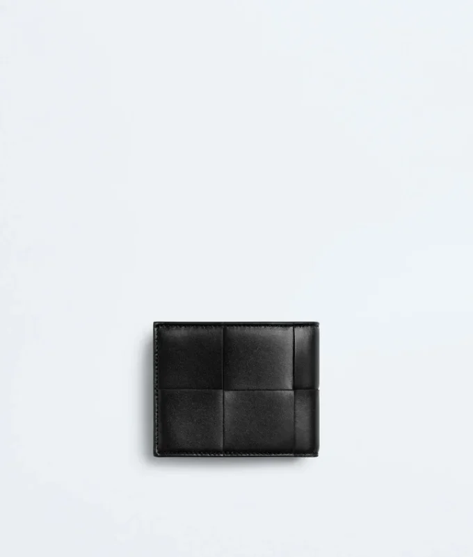 Cassette Small Bi-Fold Wallet with Zip