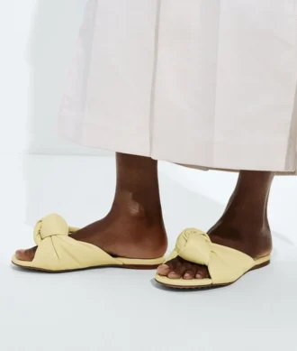 Cherry Flat Mule