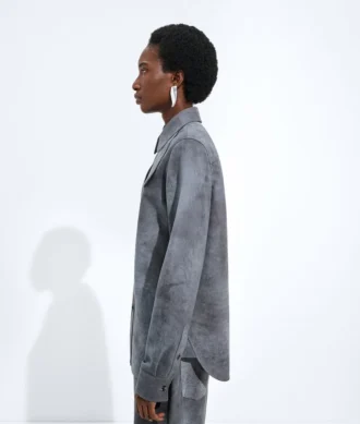 Cloudy Suede Shirt