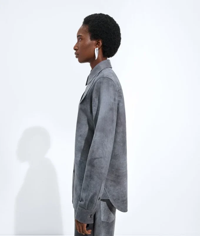 Cloudy Suede Shirt