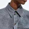 Cloudy Suede Shirt