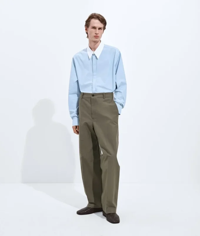 Compact Cotton Pants