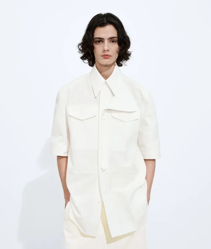 Compact Cotton Toile Shirt