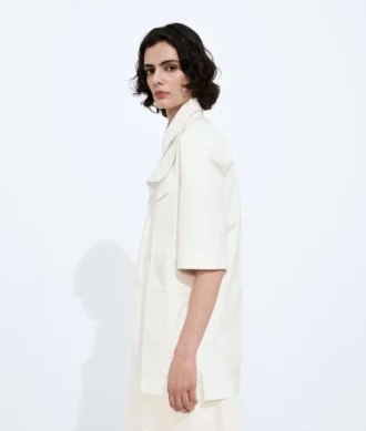 Compact Cotton Toile Shirt