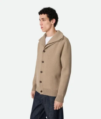 Compact Wool Cardigan