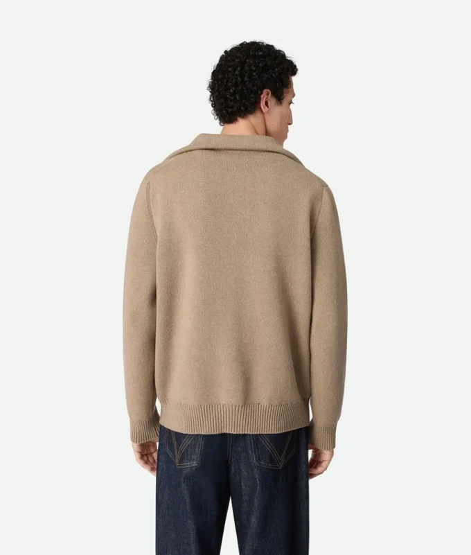 Compact Wool Cardigan