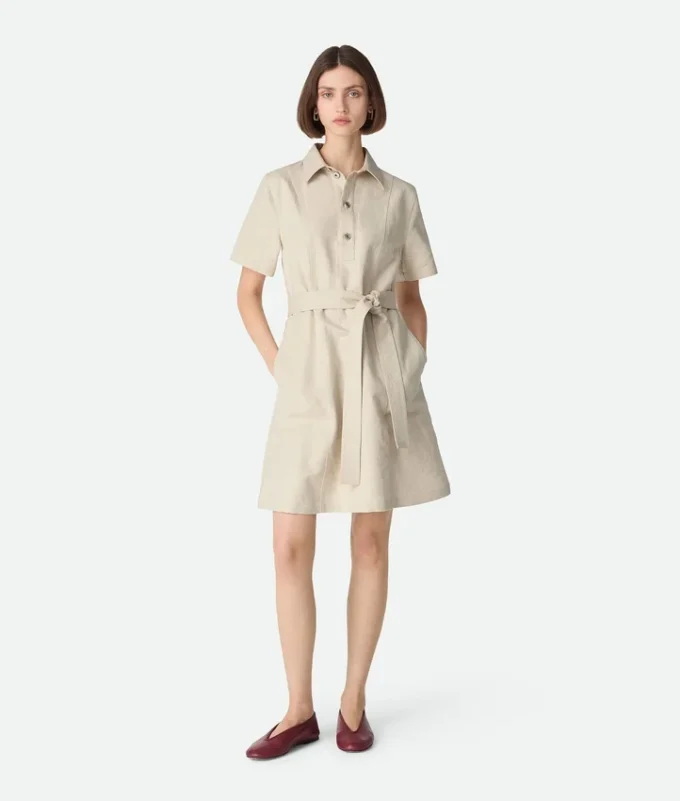 Cotton and Linen Dress