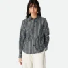 Cotton and Linen Stripe Shirt