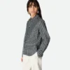 Cotton and Linen Stripe Shirt