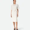 Cotton and Silk Fish Lace Skirt