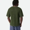 Cotton Crochet Knit T-Shirt