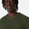 Cotton Crochet Knit T-Shirt