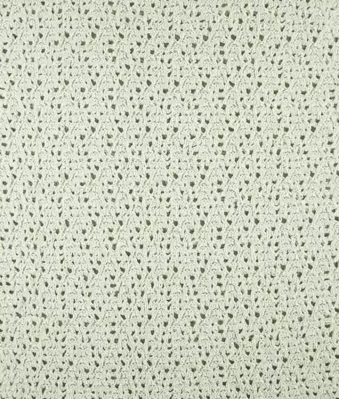 Cotton Crochet Knit T-Shirt