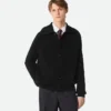 Cotton English Rib Cardigan