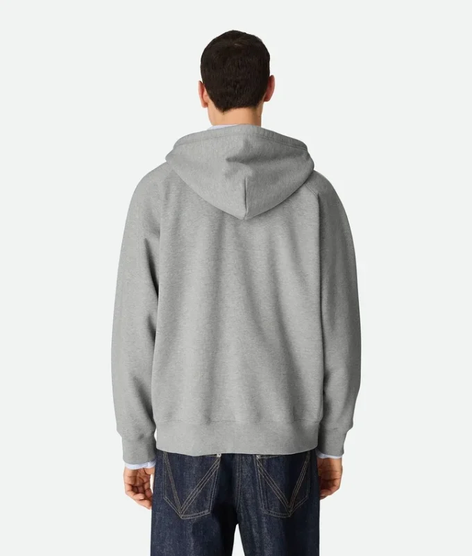 Cotton Fleece Zip Hoodie