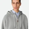 Cotton Fleece Zip Hoodie