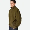 Cotton Fleece Zip Sweatshirt