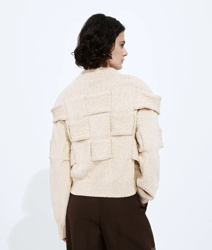 Cotton Intrecciato Sweater