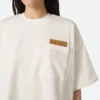 Cotton Jersey Cropped T-Shirt