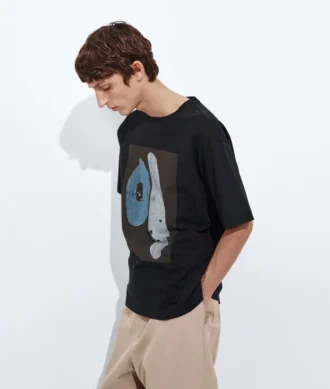 Cotton Jersey Printed T-Shirt