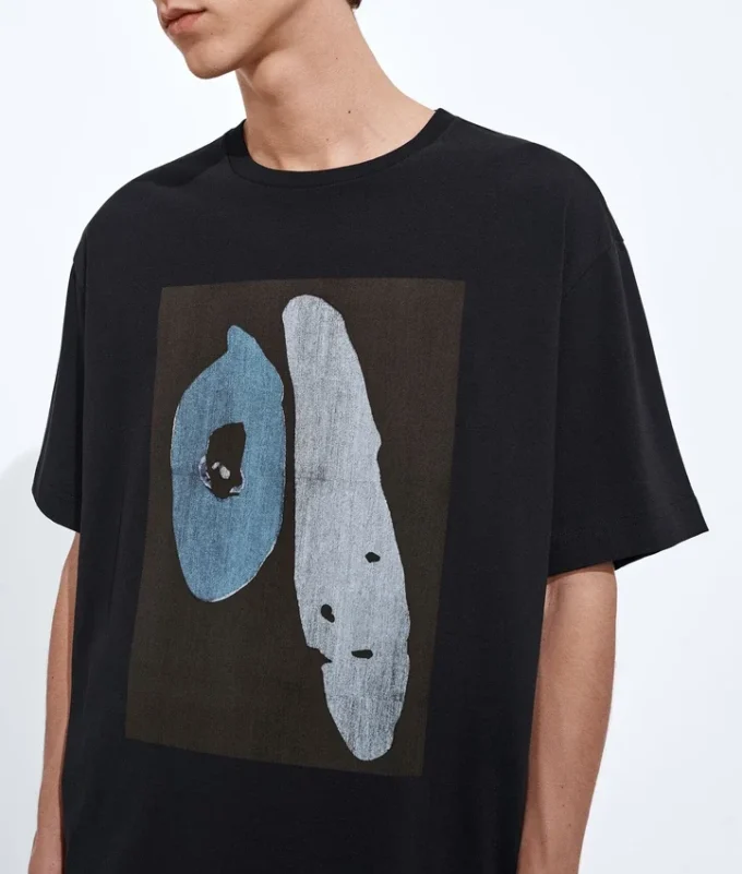 Cotton Jersey Printed T-Shirt