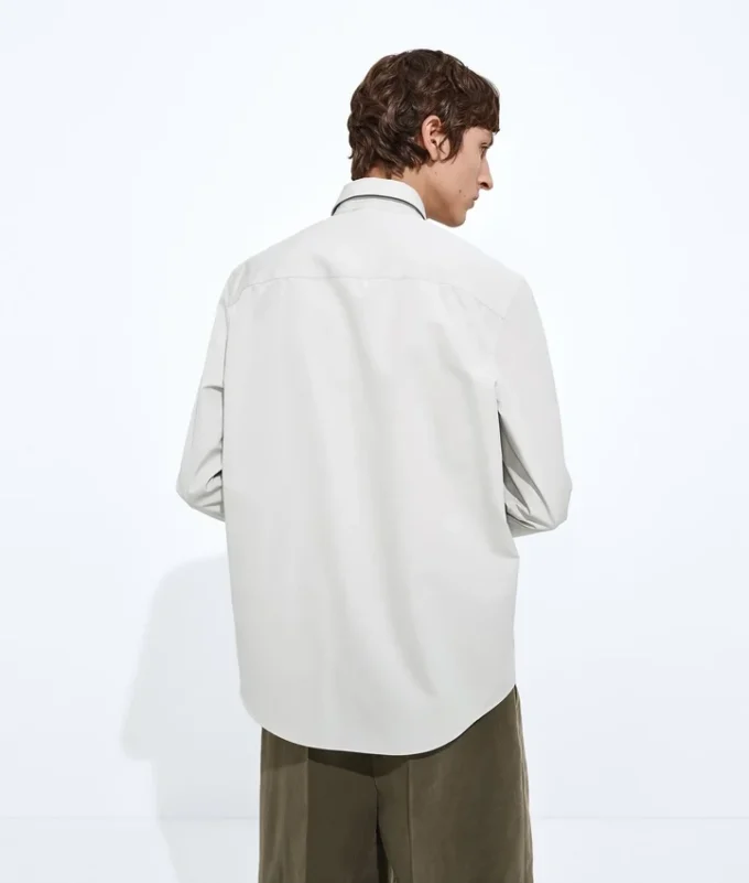 Cotton Poplin Shirt