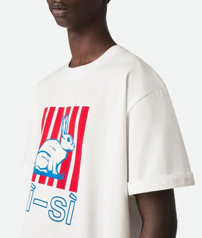 Cotton Printed Jersey T-Shirt
