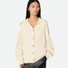 Cotton Rib Cardigan
