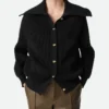 Cotton Rib Cardigan
