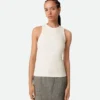 Cotton Rib Jersey Tank Top