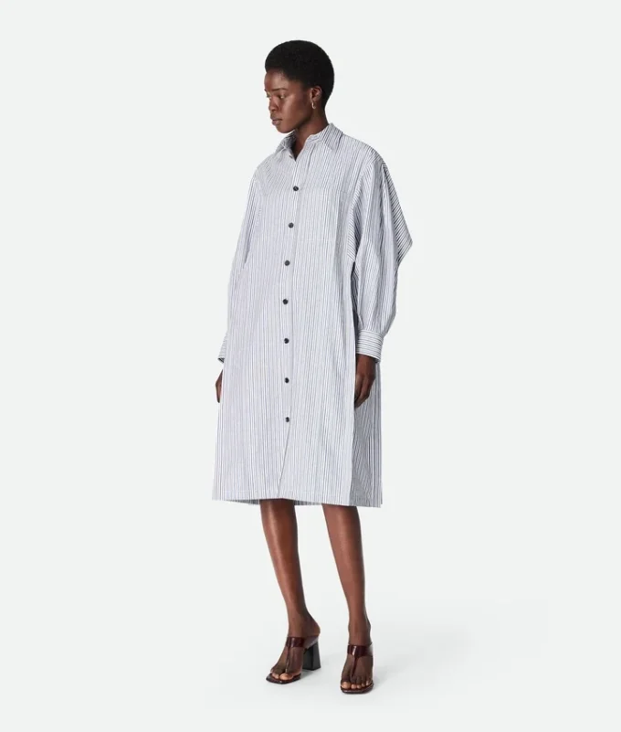 Cotton Stripe Dress
